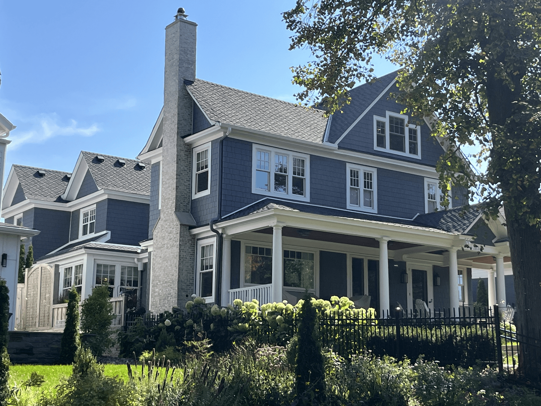 Stunning Twin Cities home with a complete exterior system by Les Jones Roofing